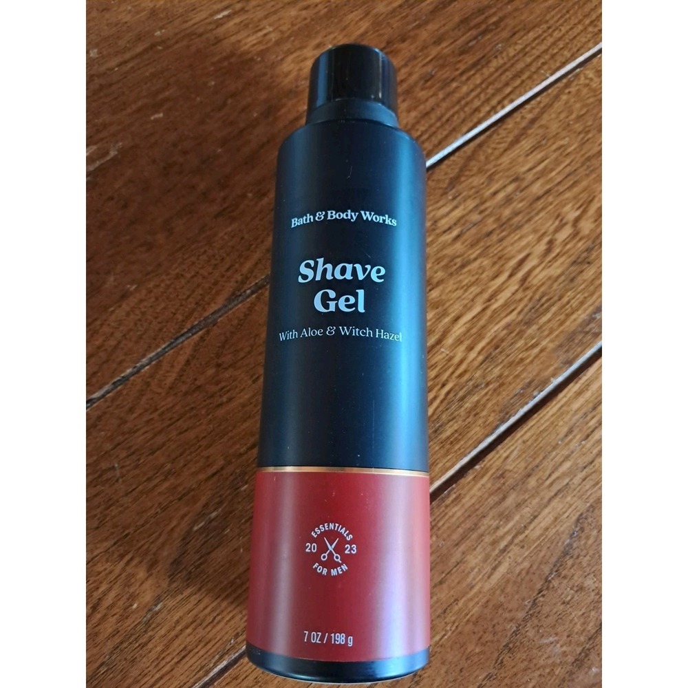 Bath & Body Works Essentials for Men Shave Gel with Aloe & Witch Hazel  New J23